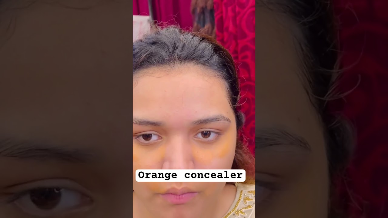 Orange concealer Christine 