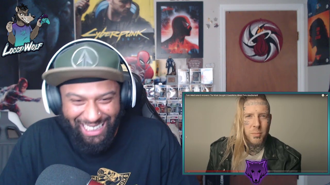 Tom MacDonald Answers The Most Google'd Questions About Tom MacDonald- REACTION!
