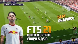 FTS 21 Mod Liga Eropa & Asia Update Transfers Januari 2021 Offline 321 MB #ftsmod