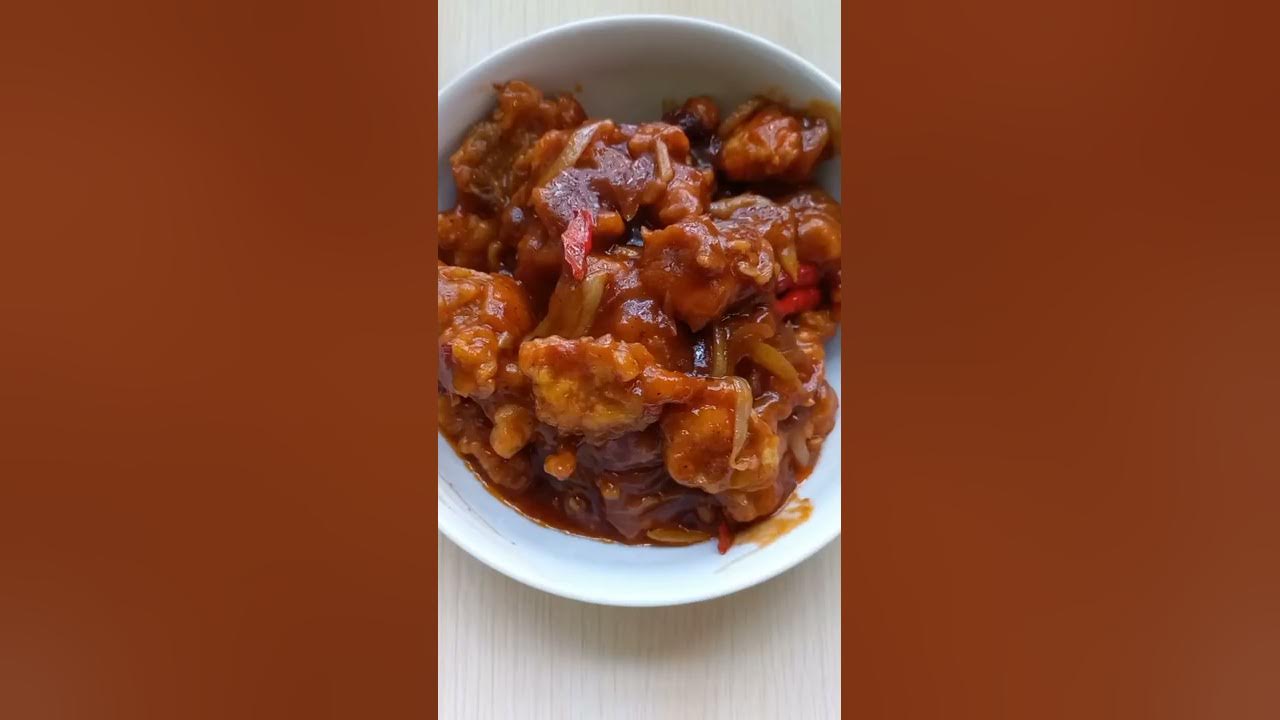 Ayam Saus Barbeque || Chicken with BBQ Sauce #shorts #chickenbarbecue