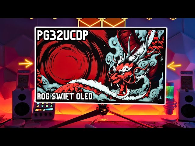 ASUS ROG Swift OLED PG32UCDP Unboxing, First Impressions, 4K 240Hz