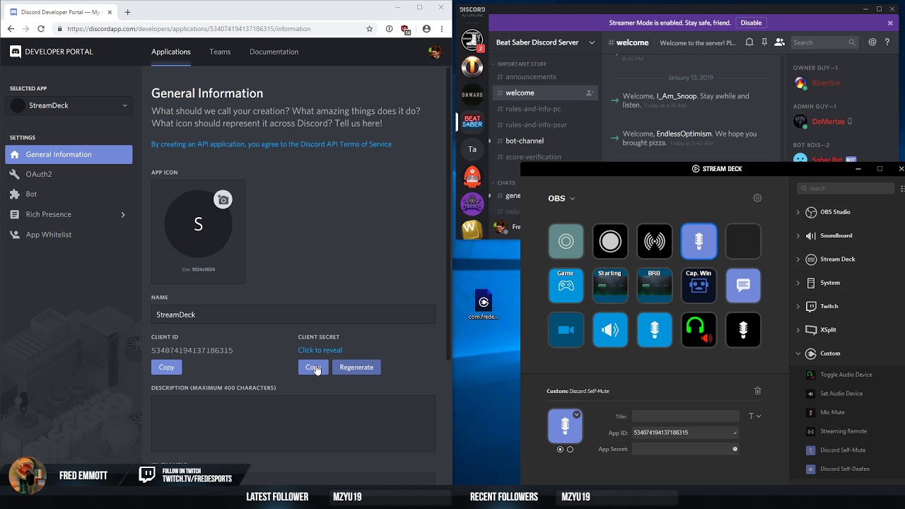 Wumpus Stream Deck – Discord Powered by DOTEXE