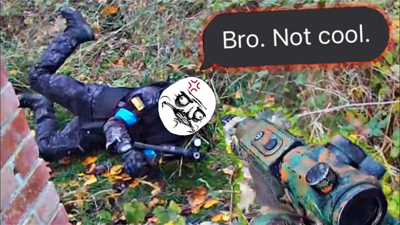 He Tried to Rush Me… Big Mistake: Airsoft Stealth Tactics Revealed: