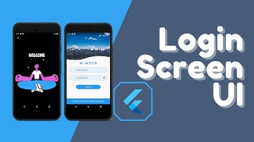 Flutter Login Page UI Using Only Packages | Speed Code