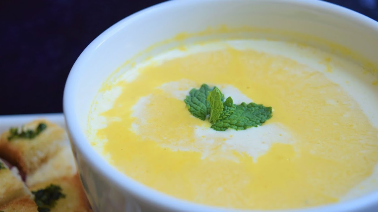 Roasted Yellow Pumpkin Soup | சத்தான சுவ்வயான பறங்கிக்காய் சூப் செய்வது எப்படி | Winter Soup