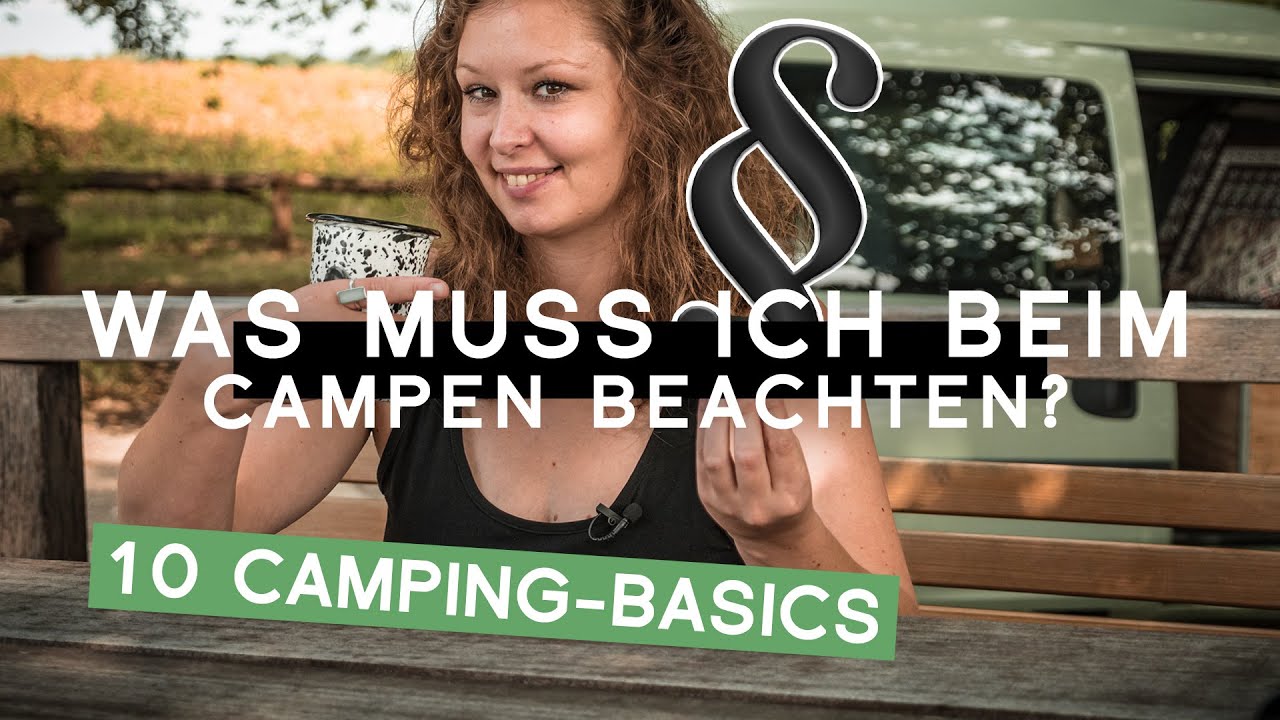 New Freistehen: Camping-Basics, die jeder Camper kennen sollte: Richtig Parken, Übernachten + Entsorgen