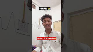 5 AM Routine Fail Ho Gaya 😨.. #shorts #morning #class11th #improve #minivlog #study
