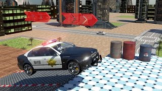 Police Car Roof Stunts-Best Android Gameplay HD screenshot 1