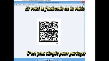 Créer votre flashcode  (QR Code) en 2 minute