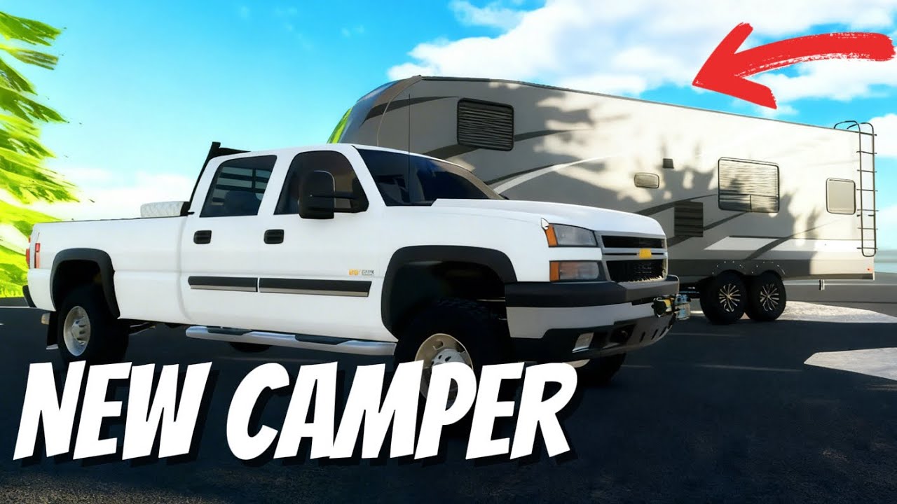 Brought A New Camper In Roblox (American Plains Mudding)
