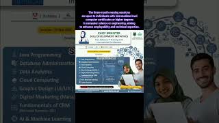 Chief Minister Free Advance It Training Program With International Certification