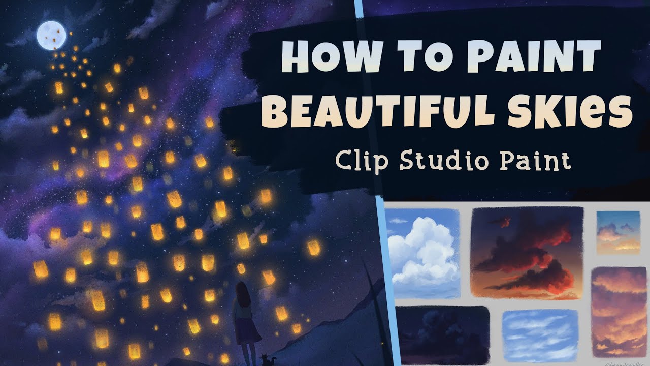 スキーをペイントする方法 ビデオチュートリアル ヒント By Beanpots Clip Studio Tips