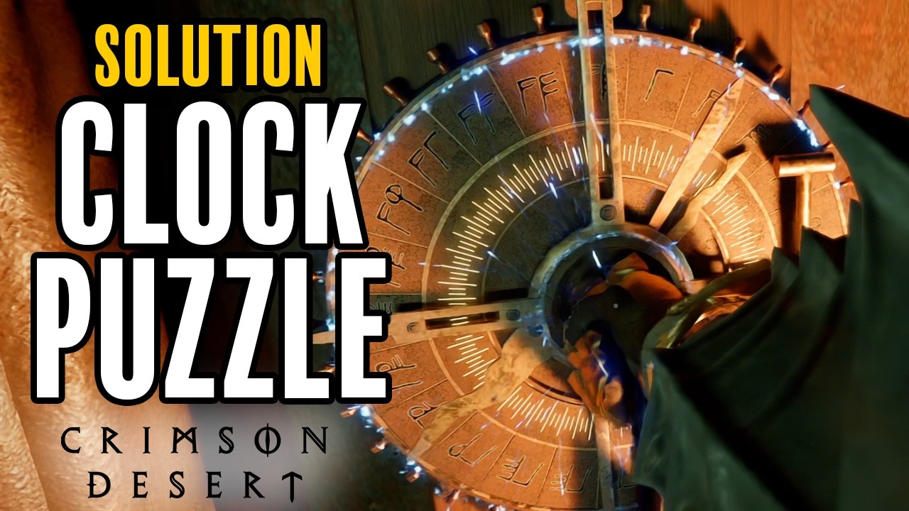 Crimson Desert: Watch the memory in Deleysia Castle (Clock puzzle ...