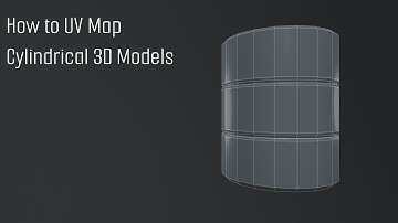 How to UV Map Cylindrical 3D Models Using Maya and Blender