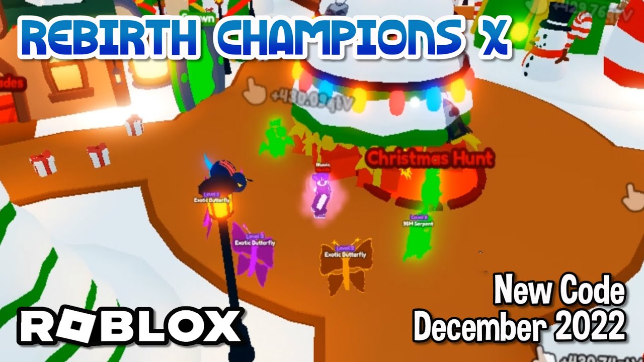 Rebirth Champions X codes (December 2022)