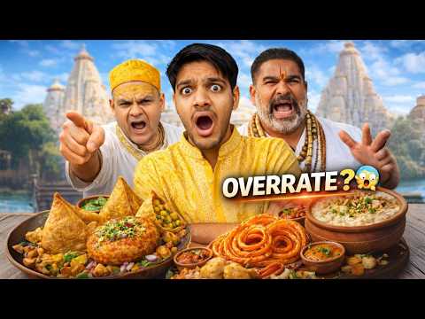 Trying Famous Vrindavan Street Food 🥵 | Pesa Vasool Ya Overrated?