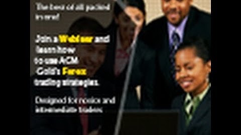 ACM Gold Videos - The New Web Trader