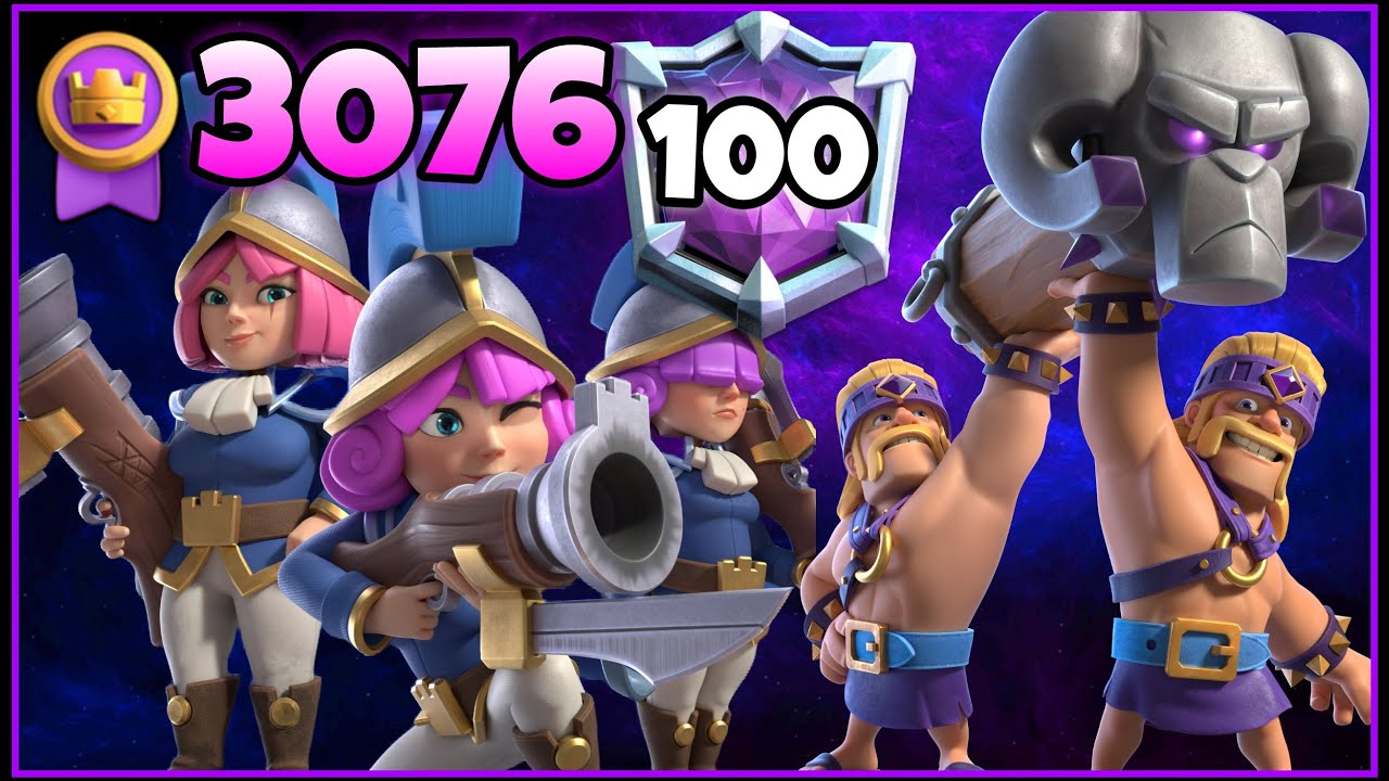3076🥇 with Three Musketeers Deck.!
