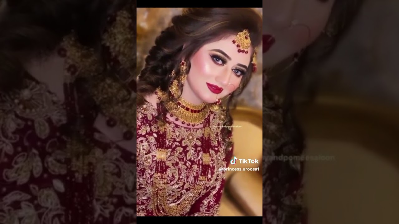 Beautiful trending bridal makeup 