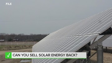 Yes, energy companies are required to buy back excess energy produced by home solar panels