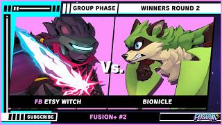 Fusion+ #2 - Group Phase - Winners Round 2 - etsy witch (Clairen) VS Bionicle (Maypul) - RoA2