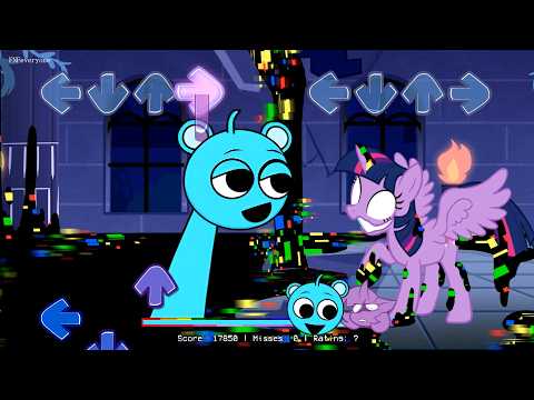 SWAP FNF Sprunki All Phases Vs Glitch Twilight Sparkle Dusk Till Dawn Incredibox Sprunki Mods