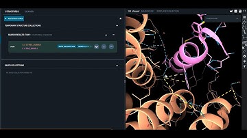 How to display protein-protein interactions in 3decision