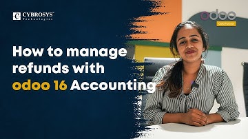 How to Manage Refunds With Odoo 16 Accounting | Odoo 16 Accounting