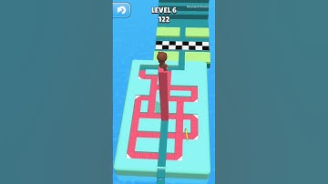 Stacky Dash Level 6 #shorts #stackydash #gameplay