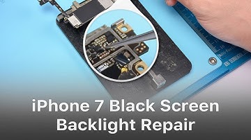 iPhone 7 Black Screen/ No Display Backlight Repair