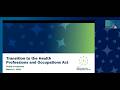 Public protection - Transition to the Health Professions and Occupations Act