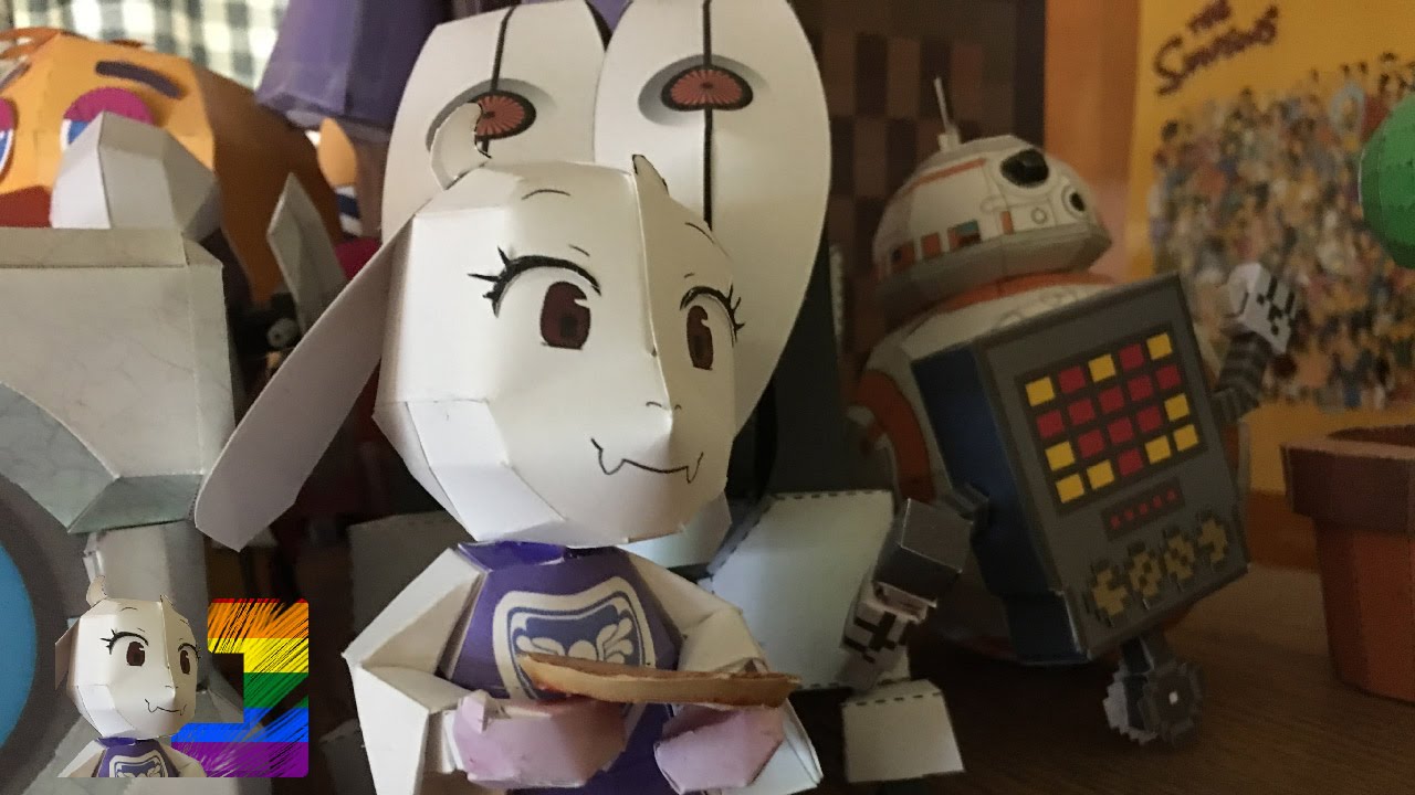 Papercraft Undertale Toriel