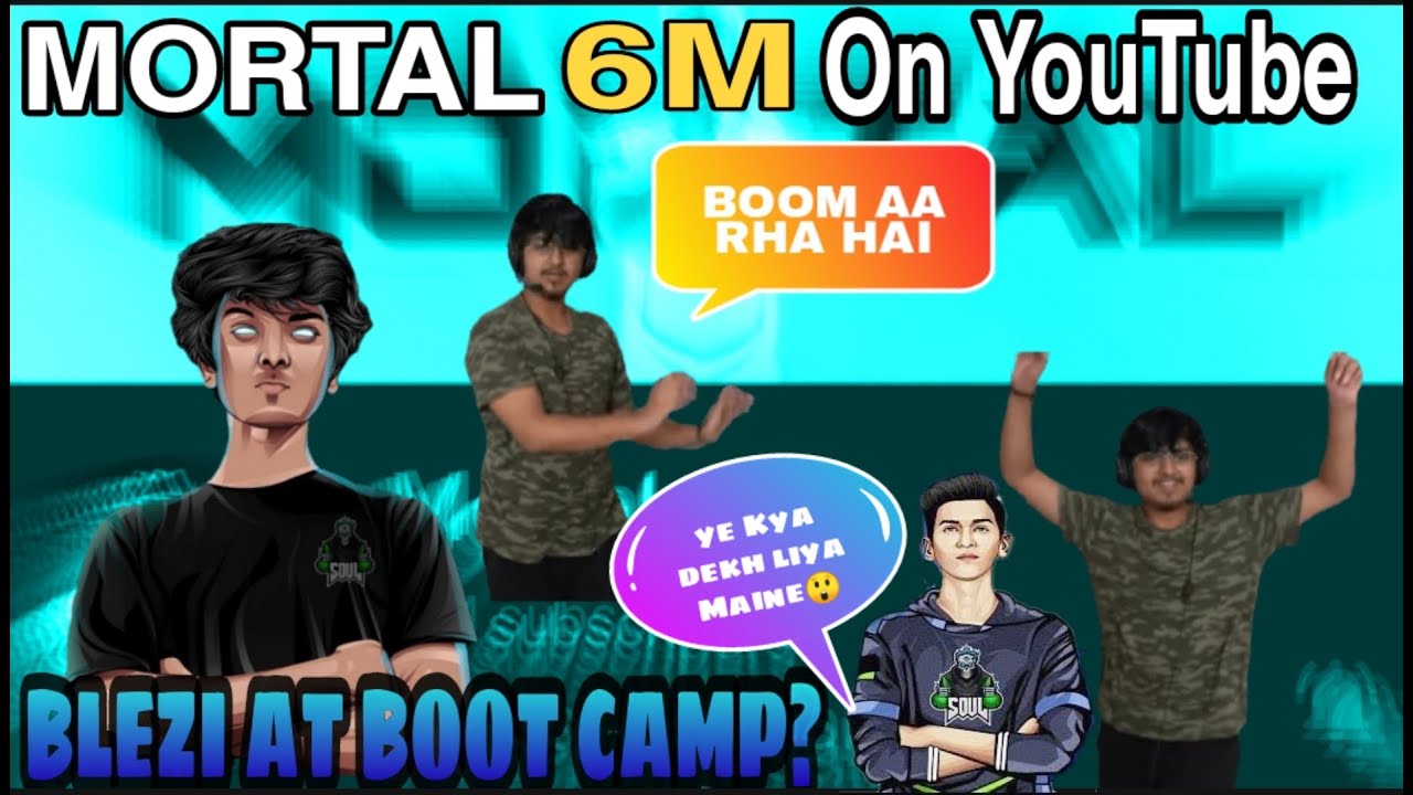 MORTAL 6 MILLION ON YOUTUBE, LIVE CELEBRATION, 6MILLION HUGE ANNOUNCEMENT. BLAZI AT BOOT CAMP ?