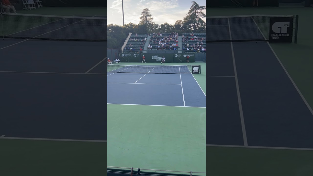 One-two punch from Michael Mmoh 💥 