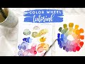 Color Wheel Tutorial - Mixing Acrylic Paint