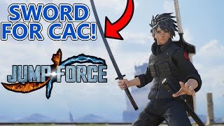 JUMP FORCE CAC SWORD GAMEPLAY