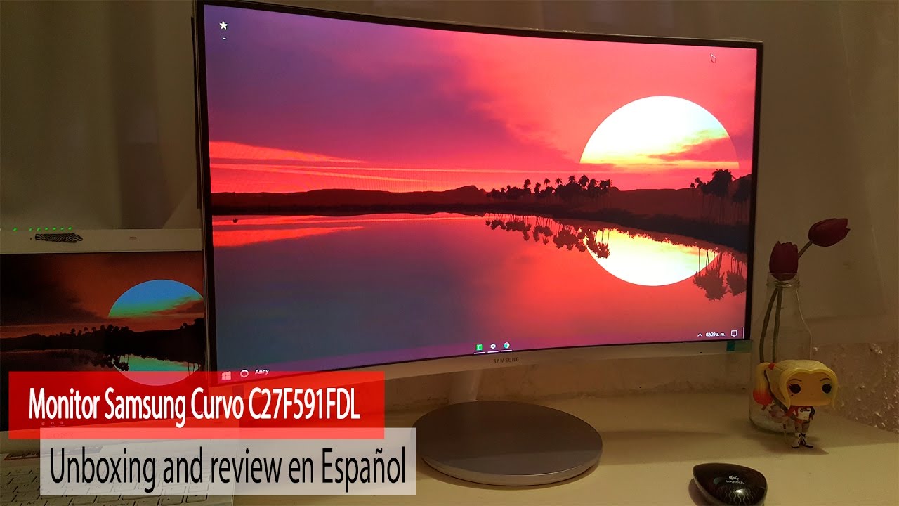 Monitor Curvo 27 Samsung con Bocinas Fhd