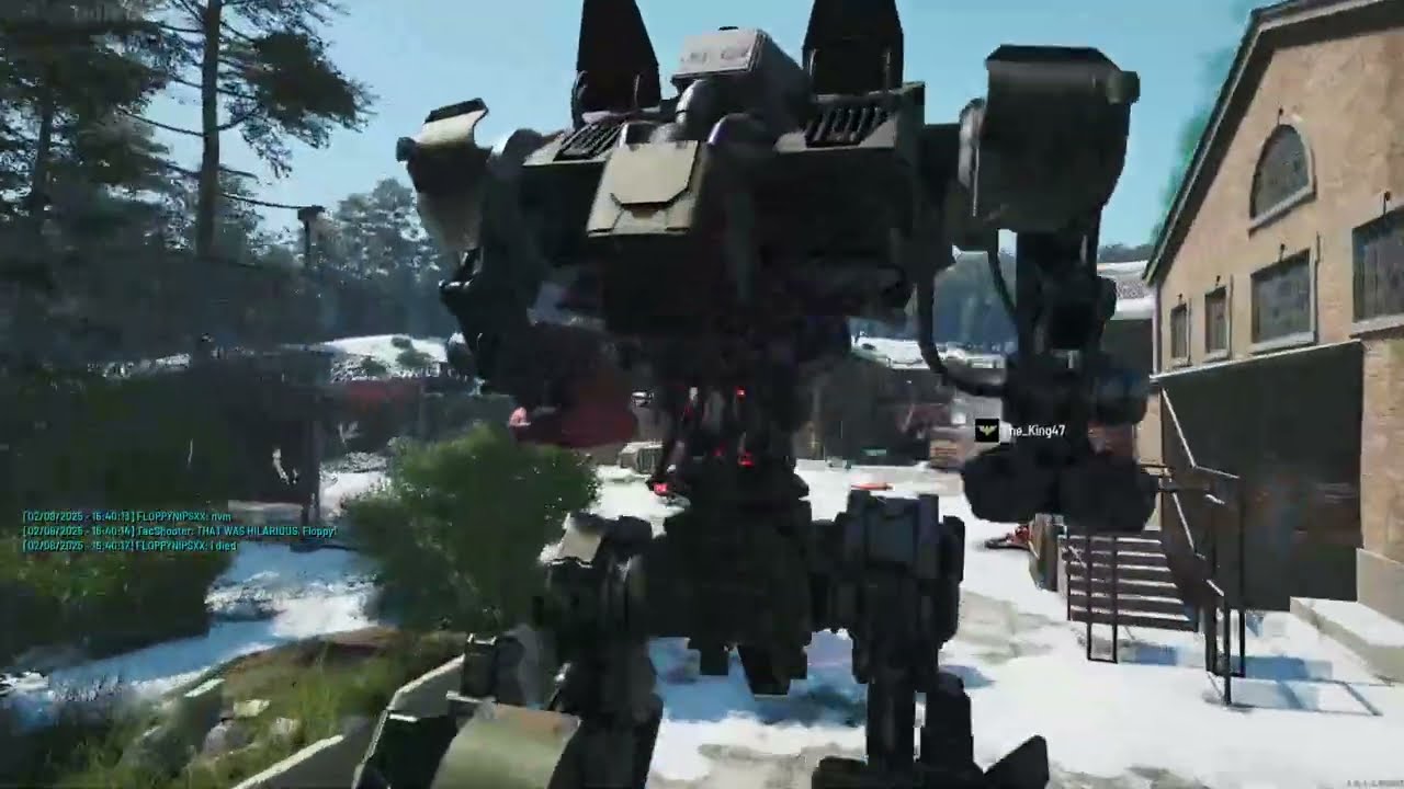 FL0PPYNIPSXX Self-Bombs a Sentry Mech