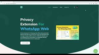 How to Protect Your WhatsApp Web Privacy with Privacy Extension For WhatsApp Web - Tutorial | WABULK screenshot 3