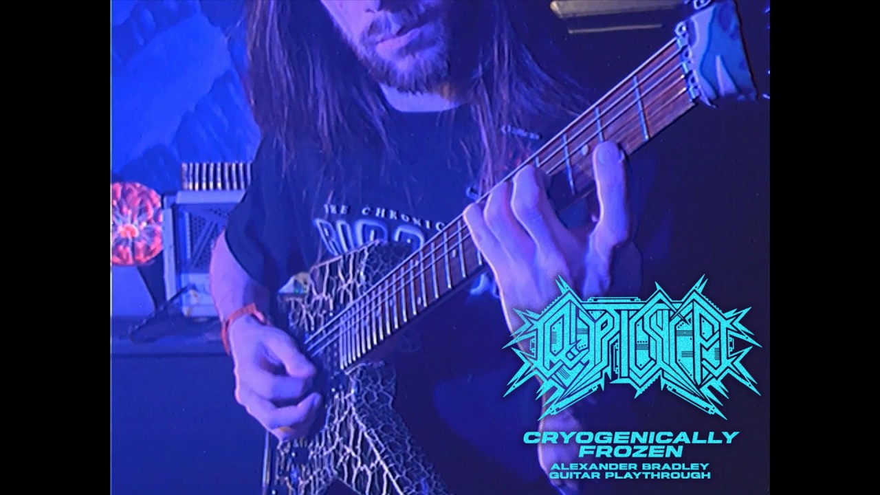 Cryptic Shift - Cryogenically Frozen (Guitar Playthrough)