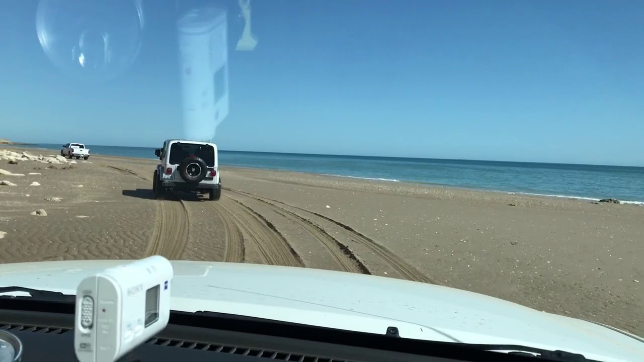 Xterra taking a stroll down the beach