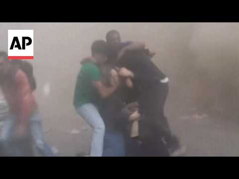 Watch the moment powerful earthquakes rock Venezuela