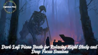 Dark Lofi Piano Beats for Relaxing Night Study and Deep Focus Sessions