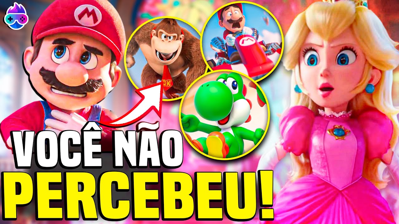 vídeo para promover Super Mario Bros #supermariobros #treiler #filmes