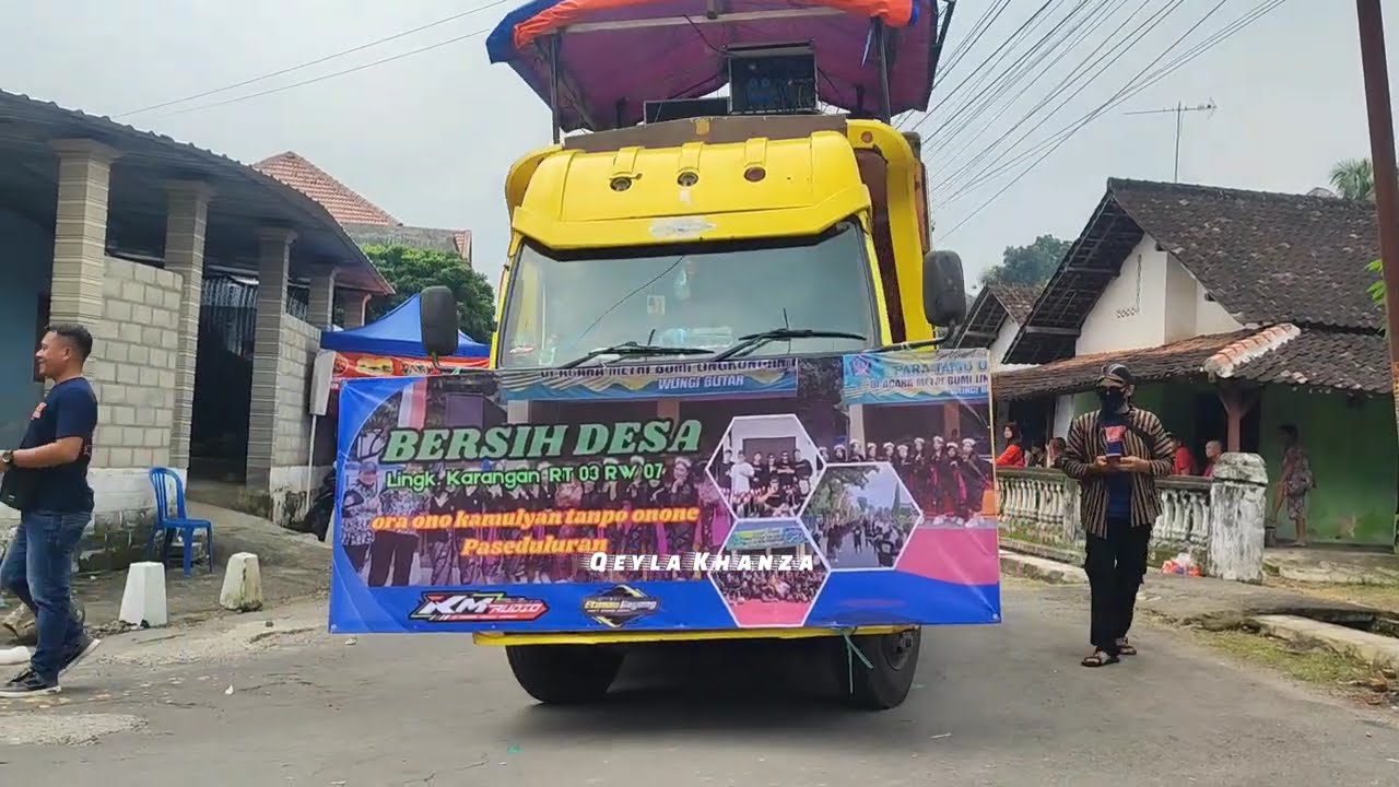Karnaval desa karangan kecamatan wlingi kabupaten blitar sound system full horreg