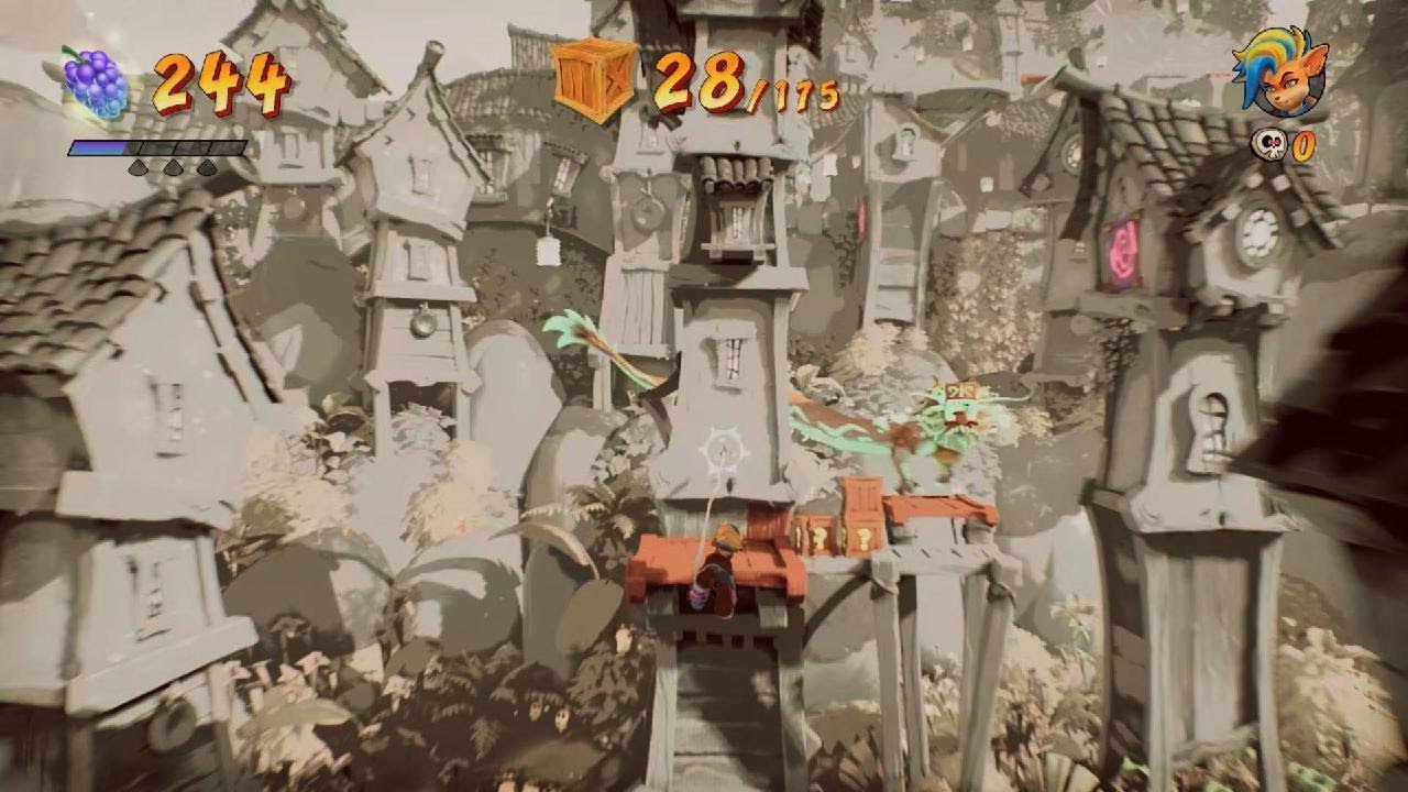 Crash Bandicoot 4 (PS5) - Tranquility Falls - Potion Commotion (N.Verted) - N.Sanely Perfect Relic