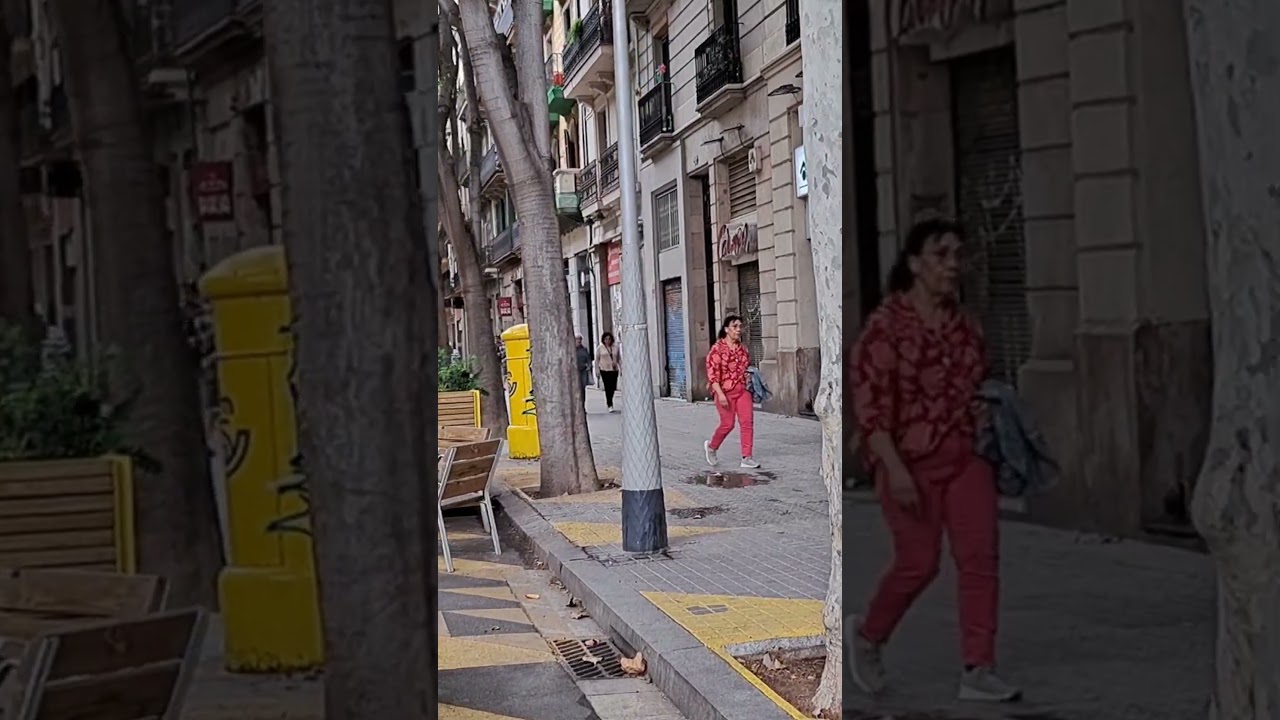 🚶‍♀️ Carrer del Comte Borrell – Local Life in Sant Antoni, Barcelona 🌳 
