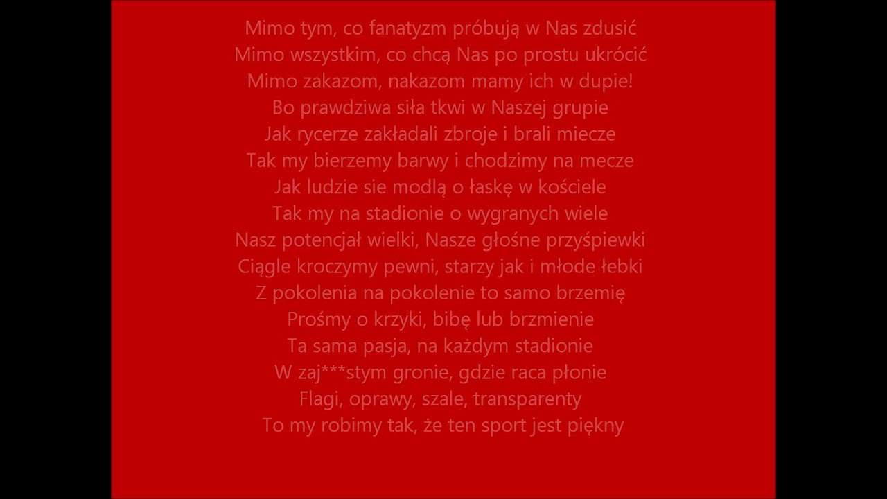 Beron - To my kibice [TEKST]