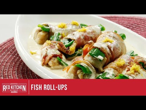 Video: Fish Roll With Eggplant And Bacon