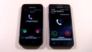 Samsung S1 & Samsung S2 incoming call
